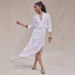 NWOTS JEN’S PIRATE BOOTY MINT JULEP KIMONO DRESS (S)